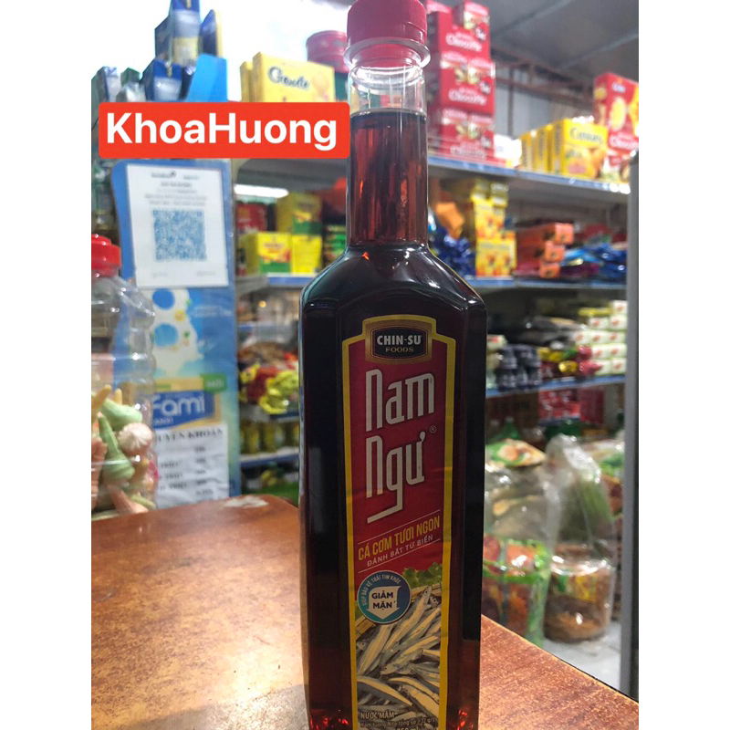 Nước mắm Nam Ngư cá cơm 750ml