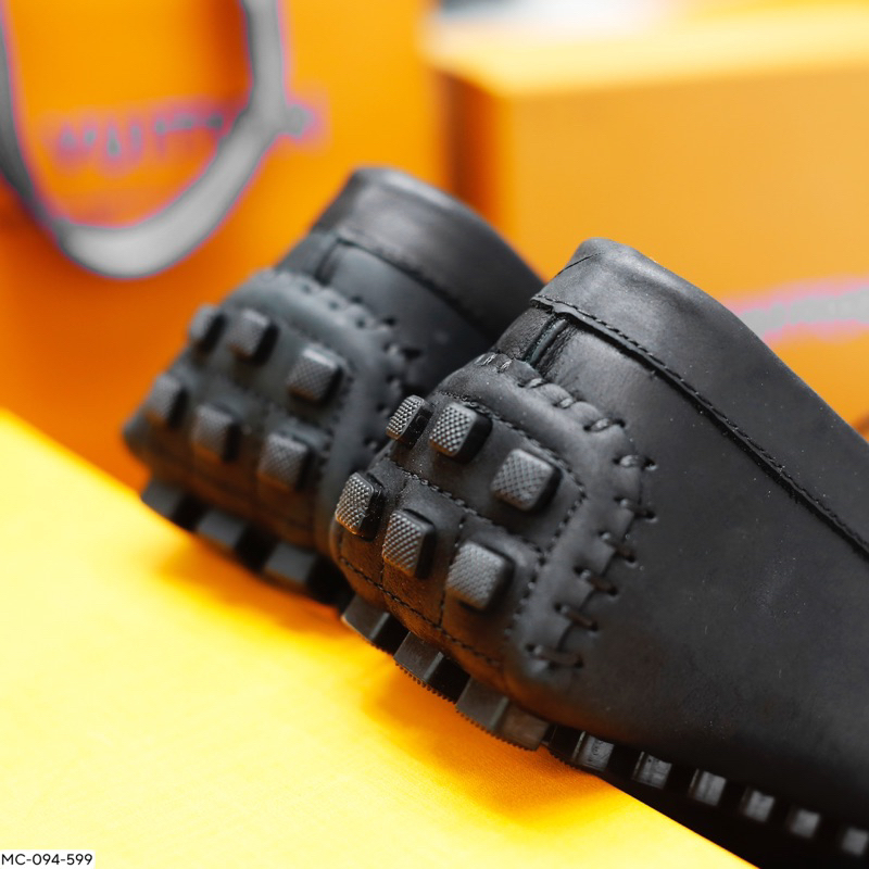 Giày Moca nam, Da lộn đế âm - Fullbox MC-094 🔥
