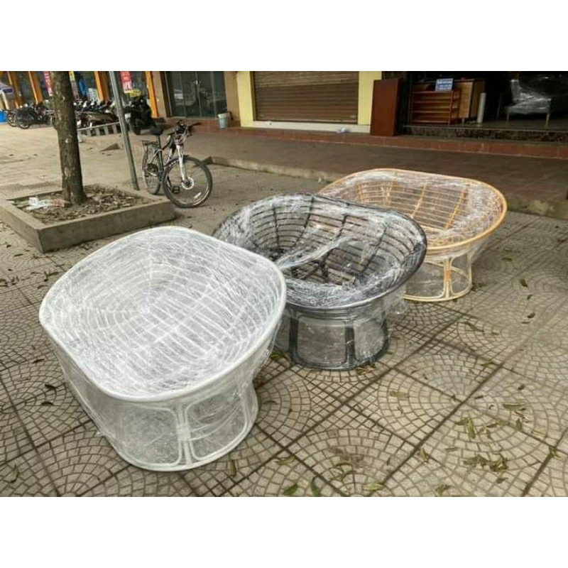 Ghế papasan đôi cao cấp size to ( 1m6×1m)