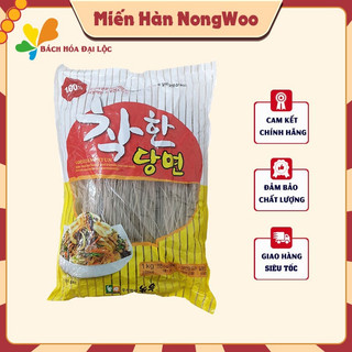 Miến khoai lang hàn quốc, miến gogi nhúng lẩu, miến hàn quốc làm miến trộn, japchae - 1kg