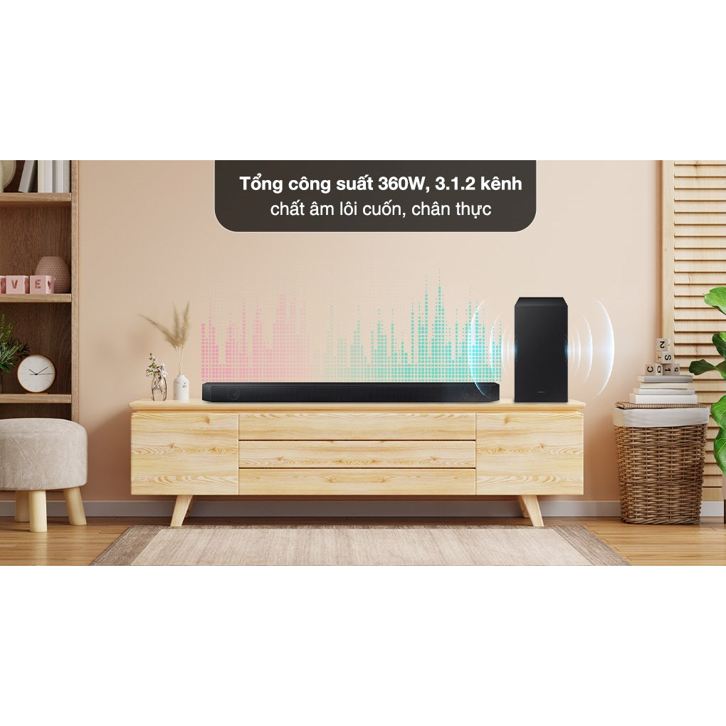 Bộ Loa Thanh Samsung HW-Q630B 360W - Hàng Chính Hãng