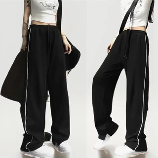 Quần mí chốt gấu KA Closet vải cotton dầy loại 1, ống rộng, kẹp mí, chốt gấu điều chỉnh, mặc 2 kiểu