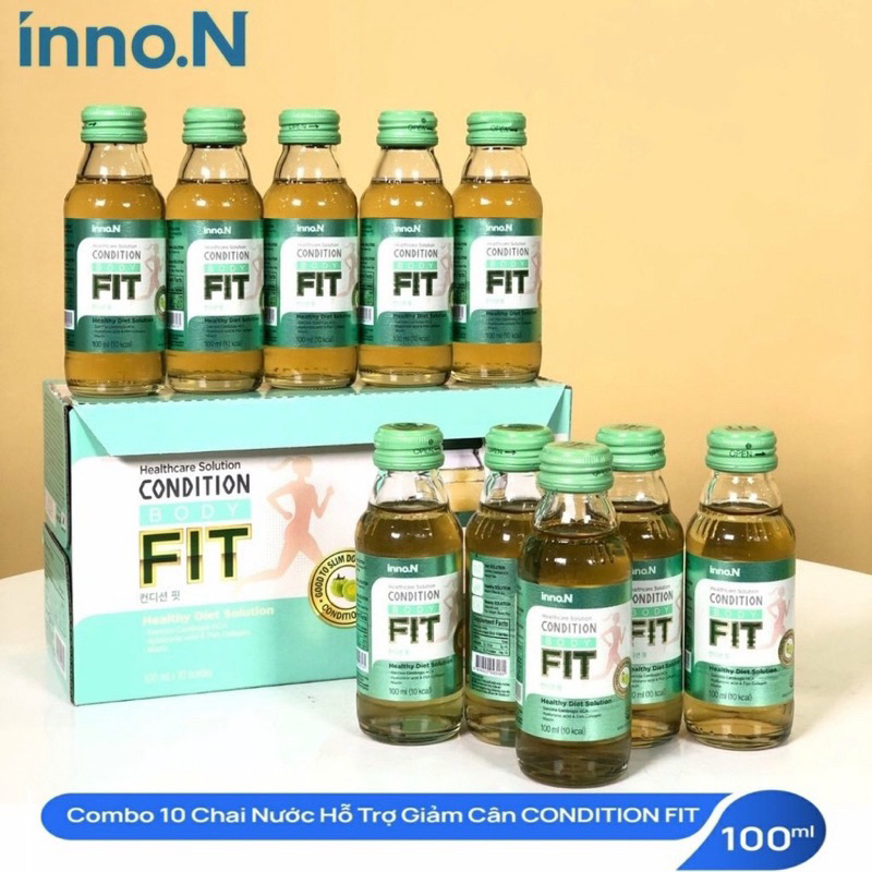 Nước uống hỗ trợ giảm cân Condition Fit Hộp 10 lọ