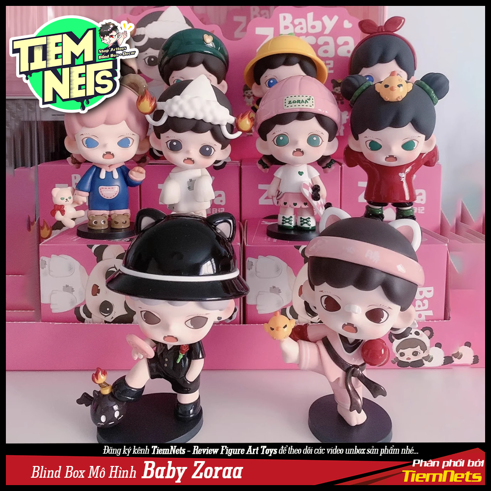 BỘ MÔ HÌNH BLIND BOX ZORAA MISCHIEF DIARY