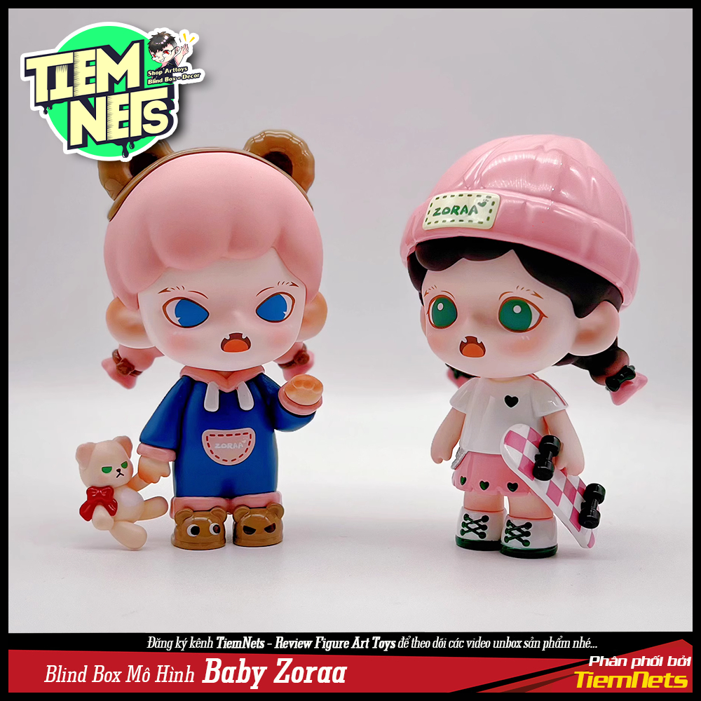 BỘ MÔ HÌNH BLIND BOX ZORAA MISCHIEF DIARY