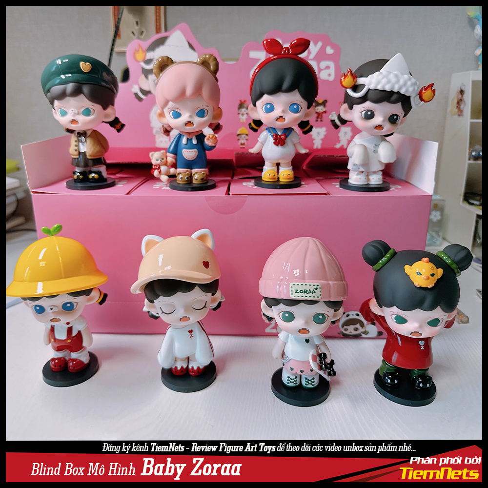 BỘ MÔ HÌNH BLIND BOX ZORAA MISCHIEF DIARY
