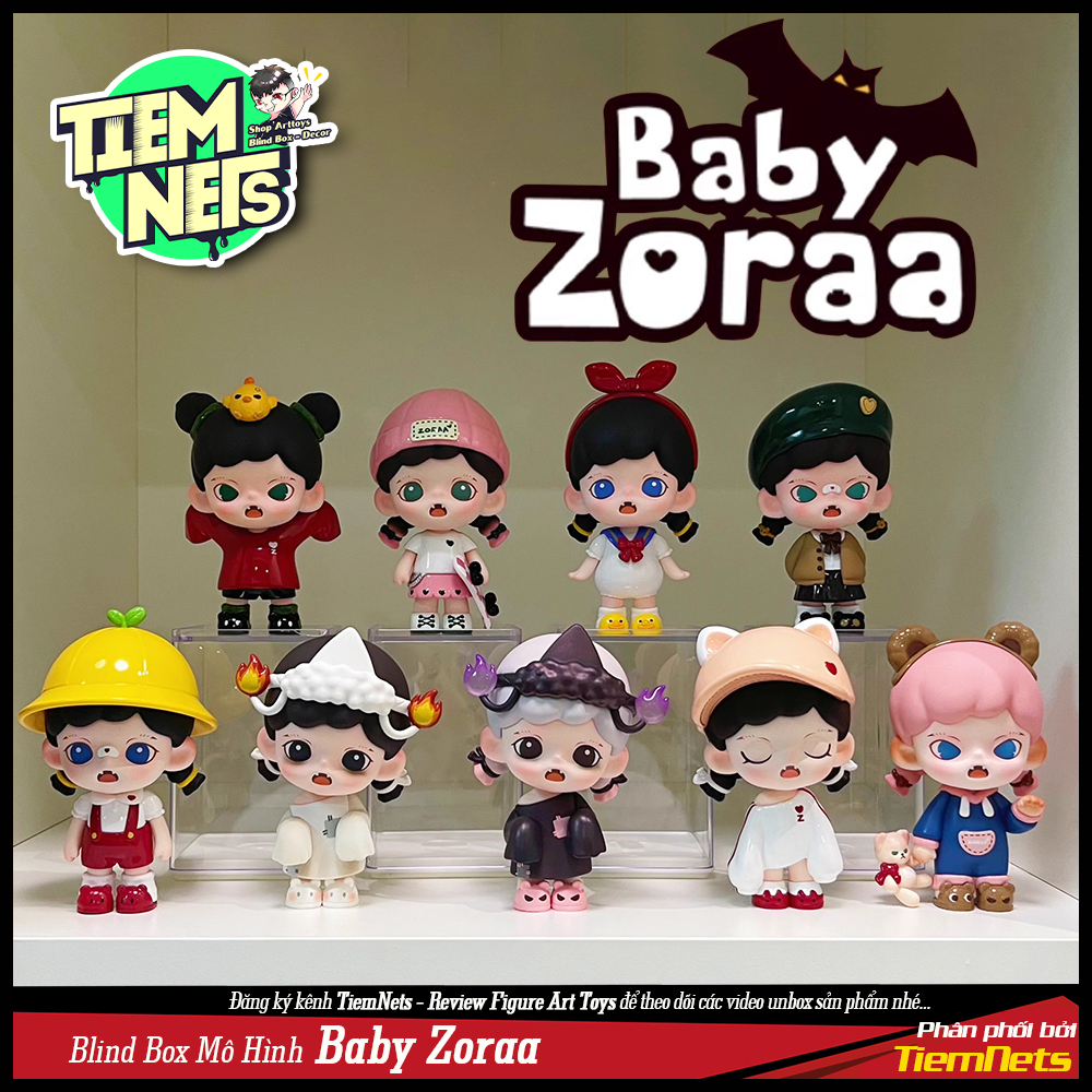 BỘ MÔ HÌNH BLIND BOX ZORAA MISCHIEF DIARY