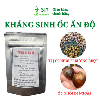 Kháng sinh Thuố.c ốc Ấn Độ dành cho ốc nhồi, ốc bươu đen, sưng vòi, nổi nghiêng