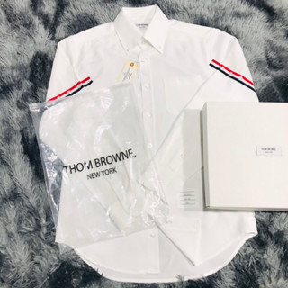 HÀNG SẴN - ÁO SƠ MI THOM BROWN FORD TRẮNG, MỀM MÁT, NHIỀU MẪU, CÓ CỜ SAU GÁY, ĐỦ TAGS, MENSWEAR WOMENSWEAR SHIRT