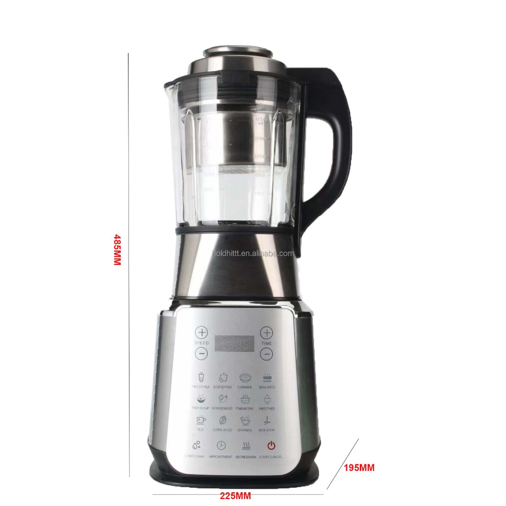 Máy làm sữa hạt 17 chưc năng công suất cao 1750ML 800W, máy say, nấu sữa hạt đa năng