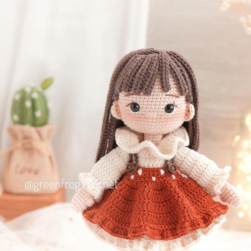 Búp bê len HandMade Nấm Amanita