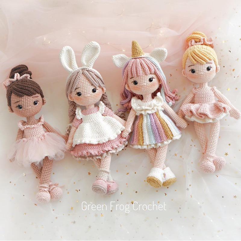 Búp bê len HandMade Sofia Unicorn 🦄🍀🦄