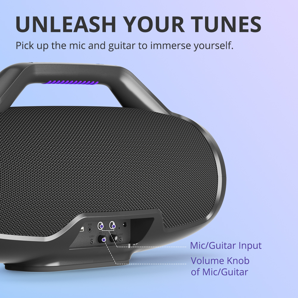 Loa Di Động Bluetooth 5.3 Tronsmart Bang Max EU 130W - Chống Nước IPX6 - Âm Thanh 3 Chiều - Chính Hãng - BH 12 Tháng