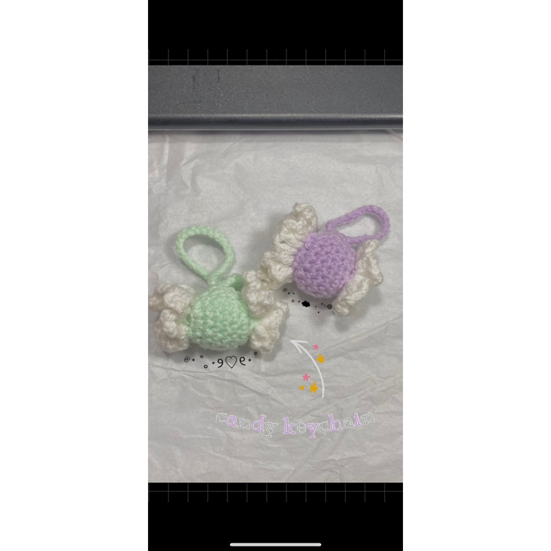 Móc Khoá Mochi Móc Len Siêu Cute