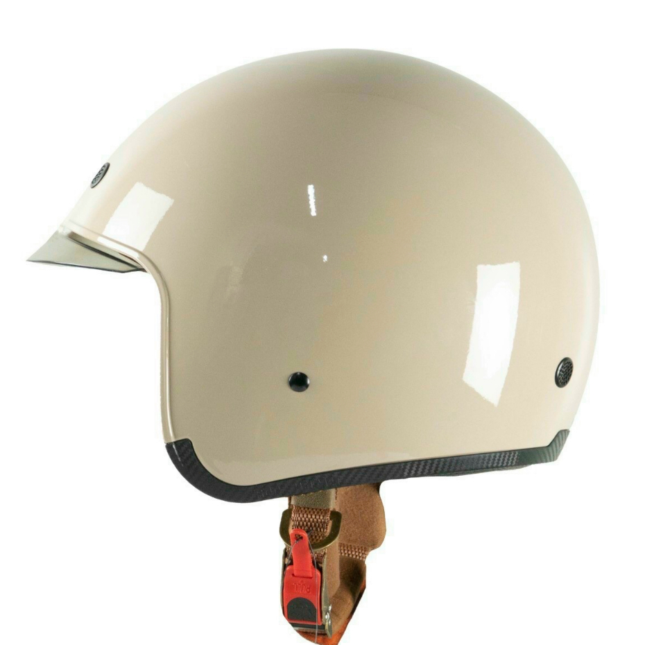 Mũ Bảo Hiểm Trùm 3/4 Đầu Cao Cấp Royal M139 Sữa - Hàng Chính hãng - Bảo Hành 12 Tháng