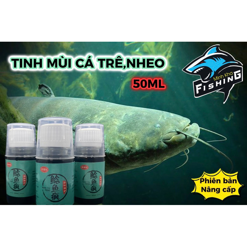 TINH MÙI CÁ TRÊ,NHEO SIÊU NHẠY 50ML