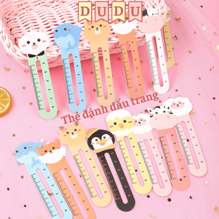 Thẻ đánh dấu sách- thẻ bookmark tiện lợi dễ thương