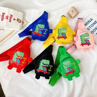 Túi Đeo Chéo Cho Bé Đi Chơi Kích Thước 17x13x6cm Mẫu Khủng Long Mới TC19 DD