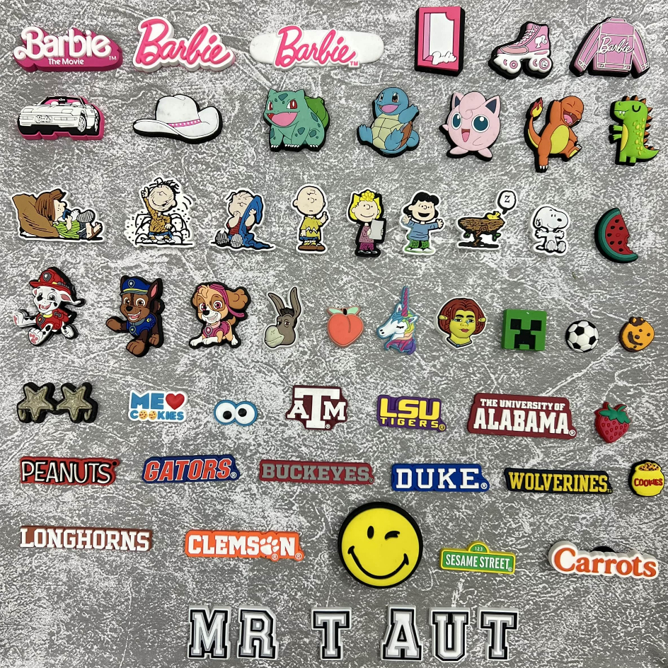 Sticker Jibbitz Crocs Chính Hãng, Hình Charm Gắn Trang Trí Giày Dép Crocs Hoạt Hình Xinh Xắn