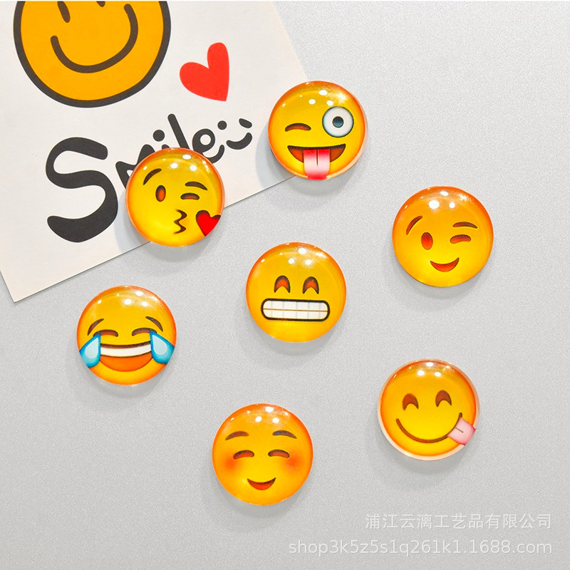 Nam Châm Dán Tủ Lạnh Hình MẶT CƯỜI dễ thương