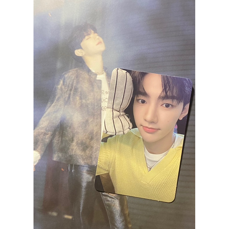 Card Zb1 Card Zhanghao Hanbin chính hãng bóc từ album Zhanghao Hanbin Ricky Jiwoong Yujin Gunwook Gyuvin Taerae