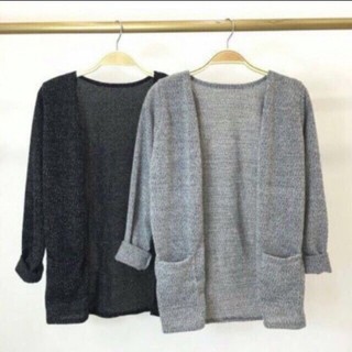 Áo Khoác Len dệt mỏng nhẹ