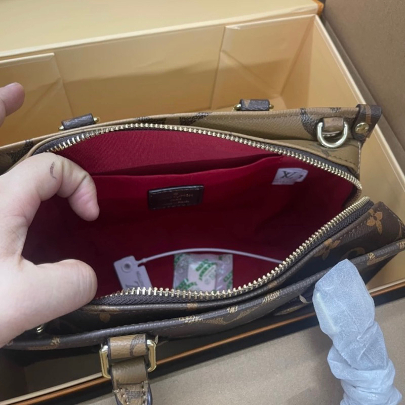 Túi Lvv dáng dài Size 25 cm bản 2 box siêu đẹp
