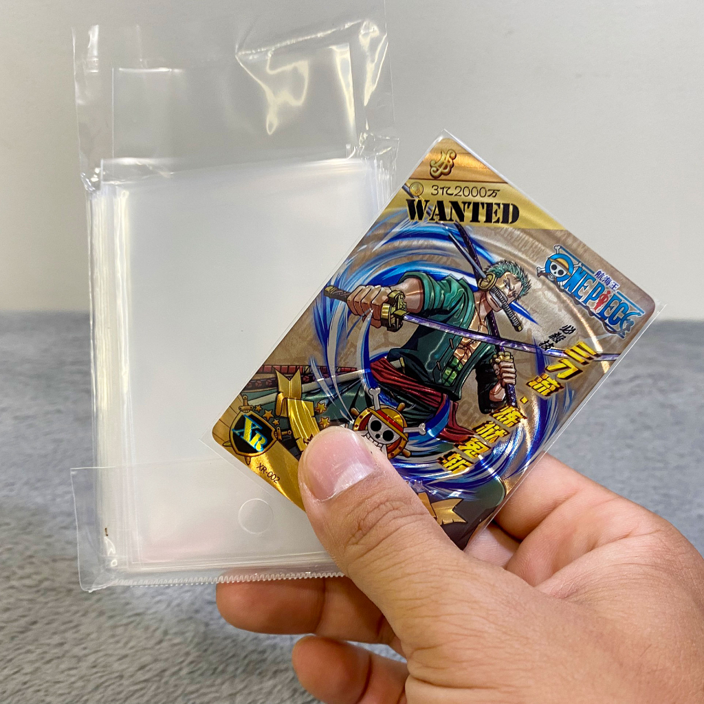 Sleeve PP bảo vệ thẻ bài nhân phẩm One Piece, Naruto, Dragon Ball, Kimetsu | CuVac Thẻ & Mô Hình