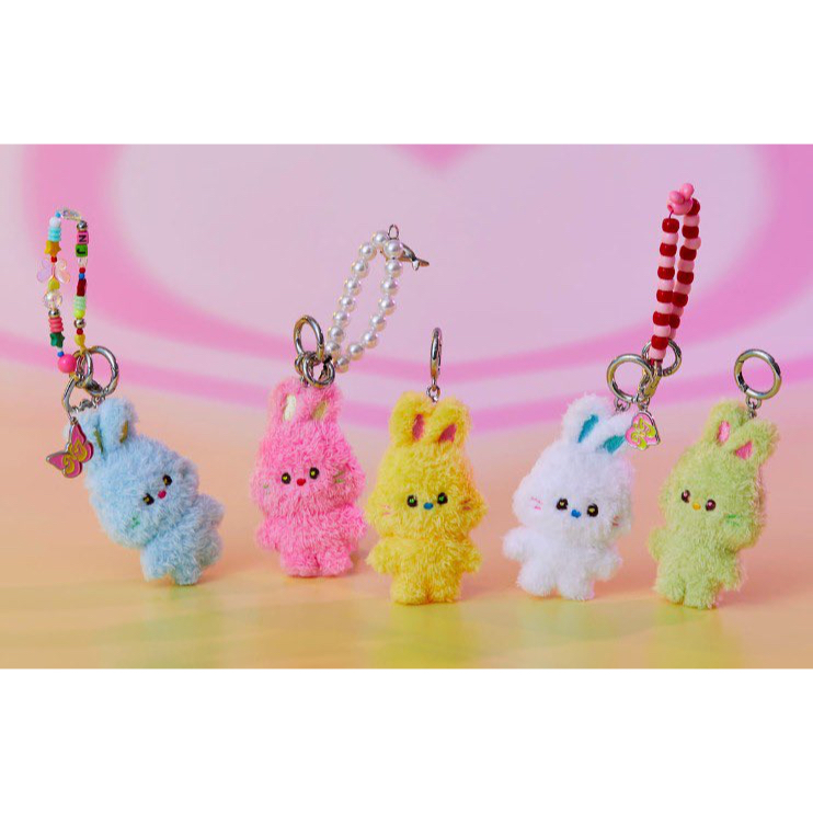 Móc khoá keyring thỏ NewJeans