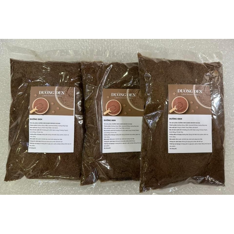 Đường đen trà sữa gói