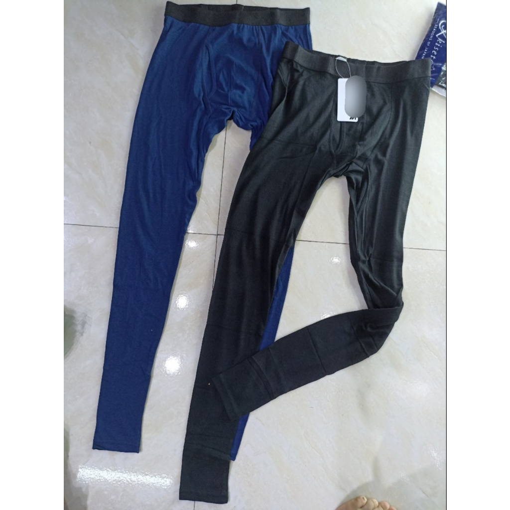 Combo 2 quần giữ nhiệt nam giữ ấm cho mùa đông màu đen