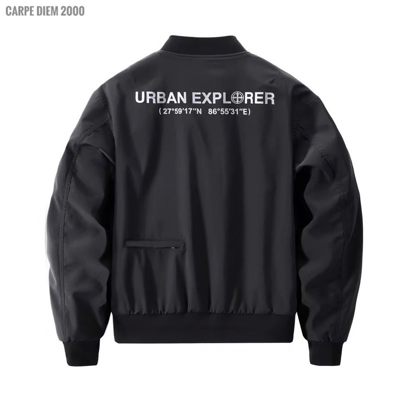 Explorer Bomber Jacket - Áo khoác bomber nhiều túi Urban Explorer cao cấp streetwear trend