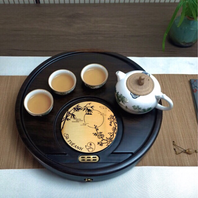 Khay Trà Tròn 35 x 35 x 4,5