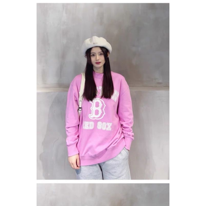 Áo thu đông MIb áo Boston sweater  hàng cam kết đẹp như hình FULL TAG ảnh thật