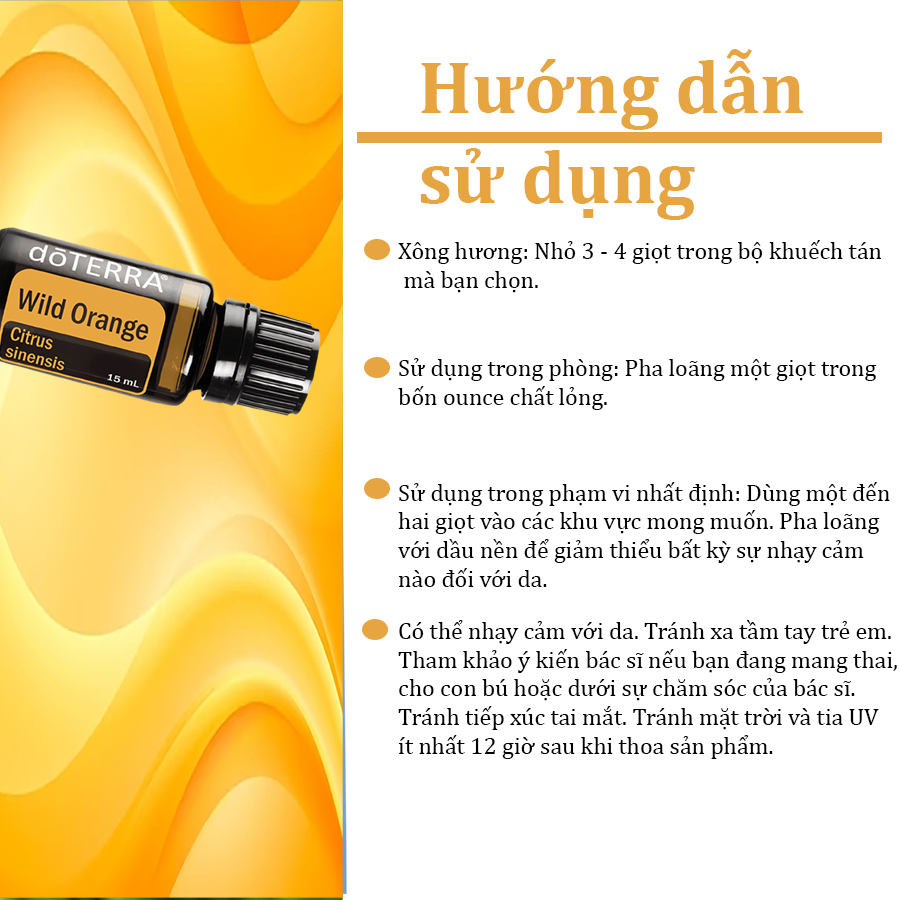 TINH DẦU CAM DẠI DoTERRA - 15ml