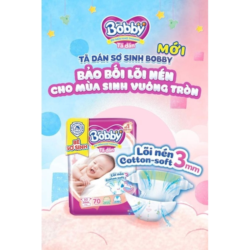 MIẾNG LÓT BOBBY NB1 64/108 CỘNG MIẾNG .