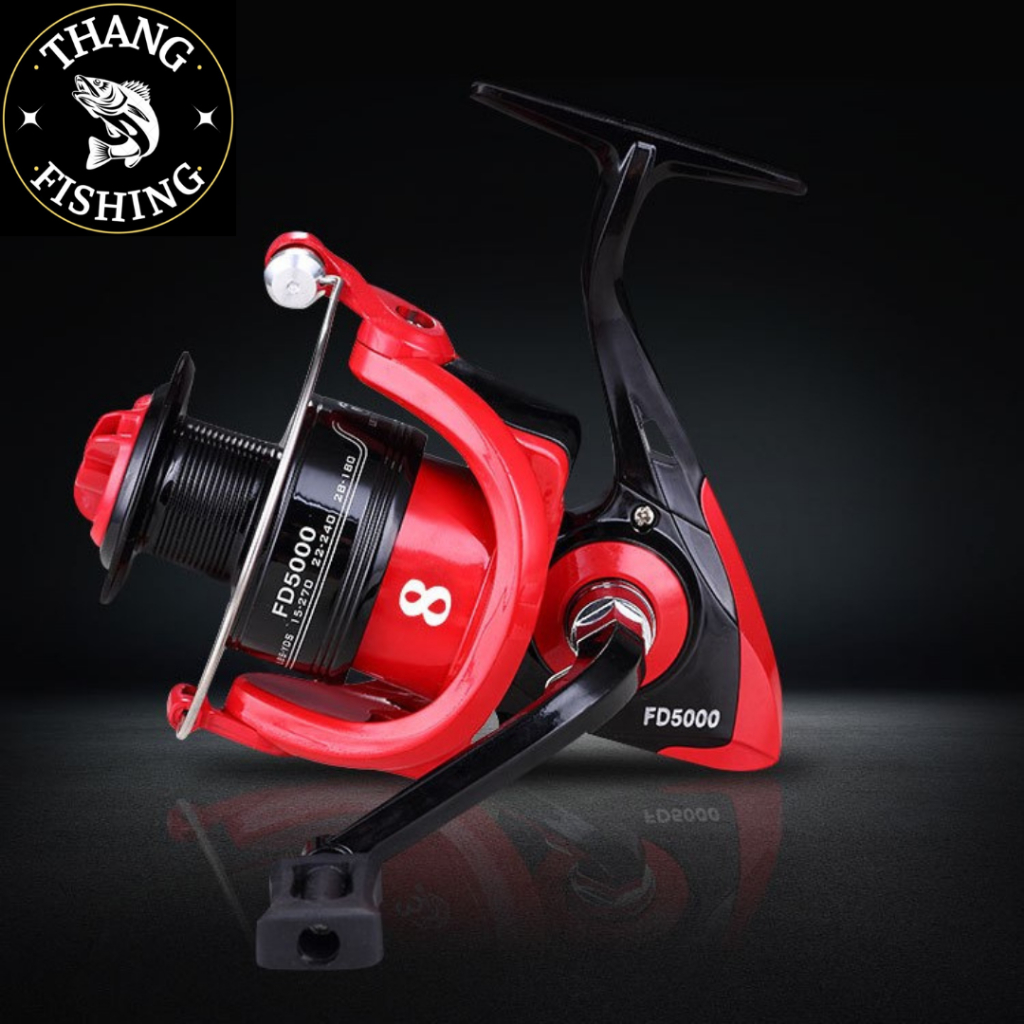 Máy câu cá đứng FD1000-6000 kim loại siêu rẻ - Thắng Fishing