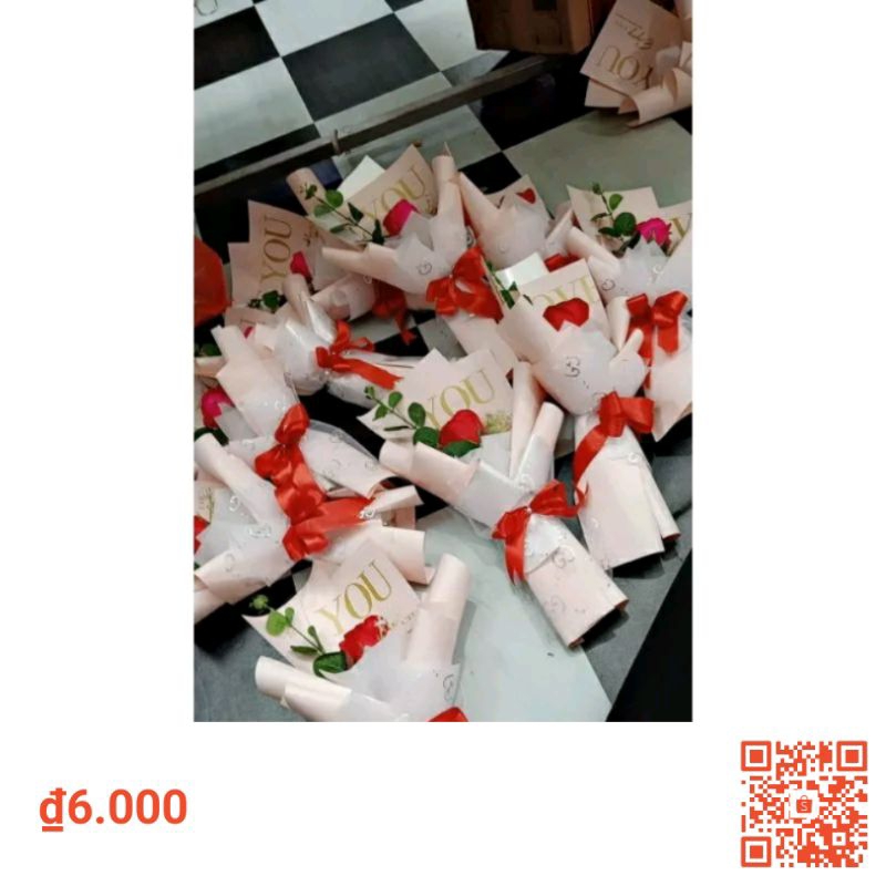 Bó hoa sáp thơm 1b