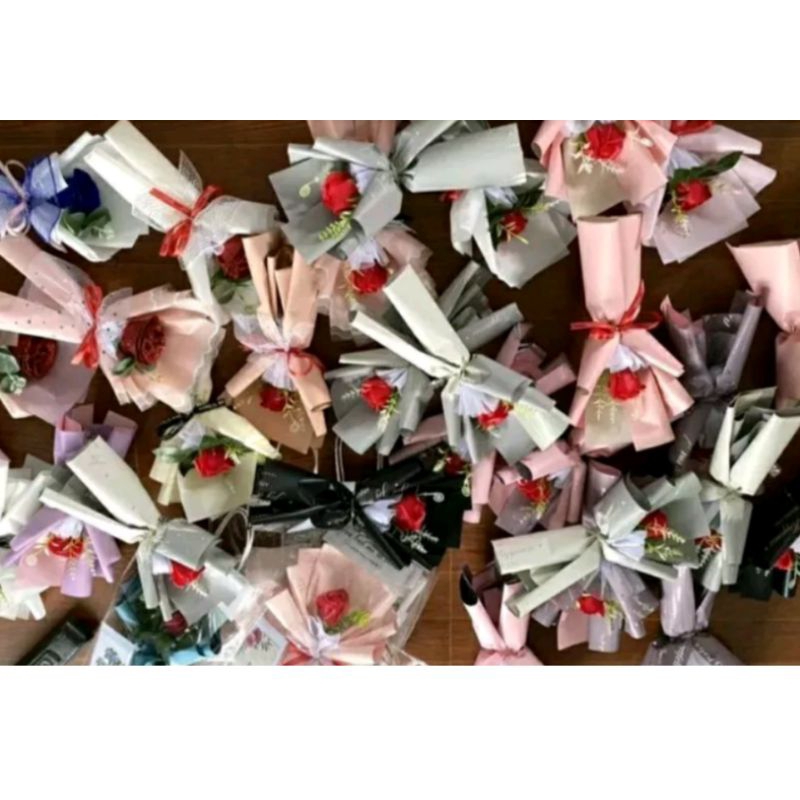 Bó hoa sáp thơm 1b