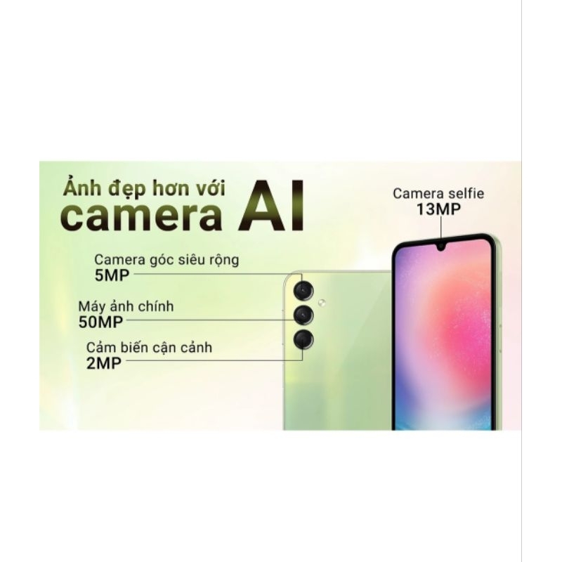 Điện Thoại Samsung Galaxy A24 - Chính Hãng, Mới 100%