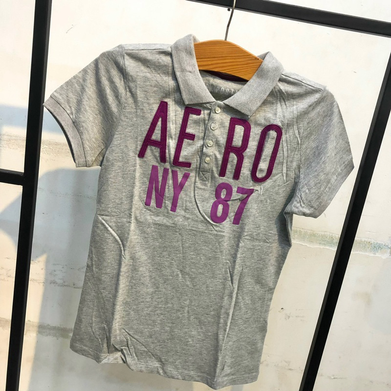 Áo Thun Nữ có bâu aero