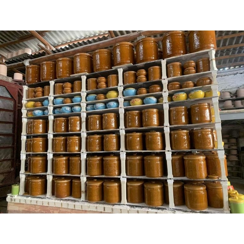 Vại muối dưa cà size lớn 10l 15l, 20l decor xưa, hũ đựng gạo