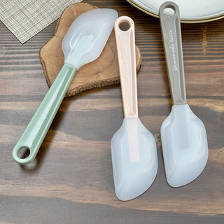 Phới trộn bột làm bánh silicone Echo Metal 19.8cm hàng nhập từ Nhật Bản