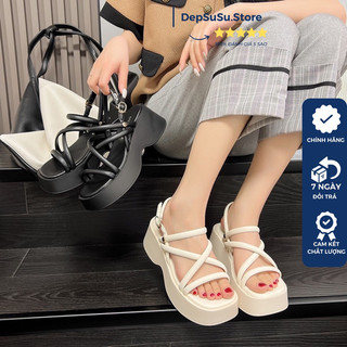 Sandal Nữ Xỏ Ngón Đế Cao Quai Mảnh Hàng Quảng Châu Trung Quốc