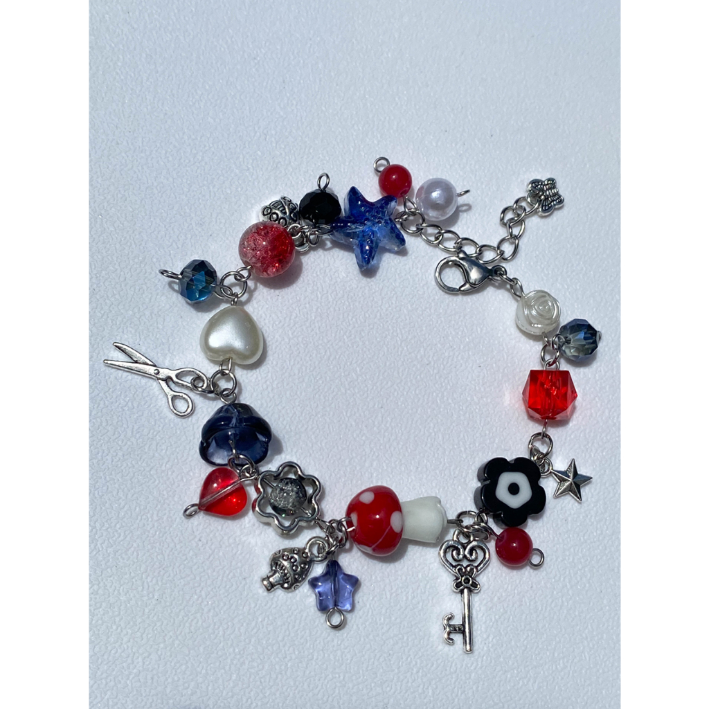 JOMÉ MARIO_INSPIRED BRACELET_Vòng tay handmade bằng thép không gỉ phong cách harajuku, y2k