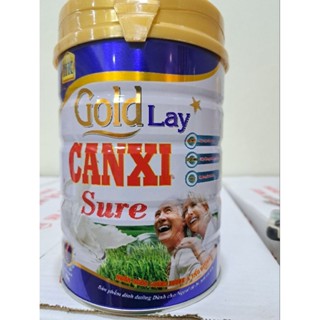   Chính Hãng   Sữa bột Goldlay canxi sure 900g -bổ sung Canxi cho người lớn tuổi 