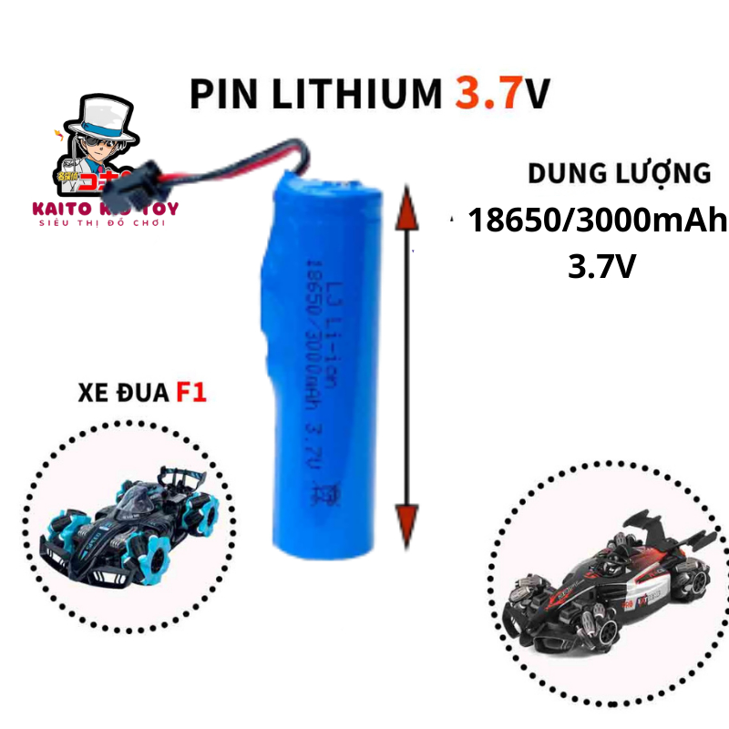 Pin Bổ Sung Cho Xe Tăng Kaitor Kid