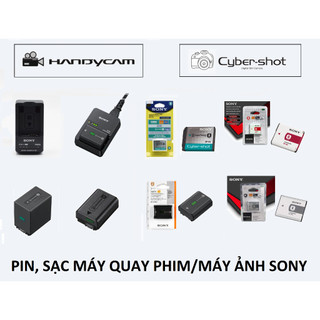 Pin, sạc máy ảnh/ máy quay phim sony