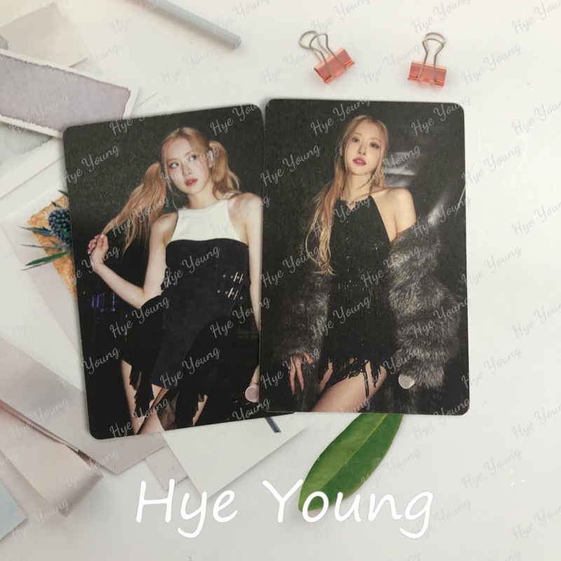 [BP TOUR] THẺ CARD BO GÓC OFFICIAL PHOTOCARD CHÍNH BLACKPINK BORN PINK IN HANOI