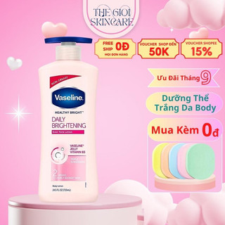 Sữa dưỡng thể vaseline 725ml, kem trắng da dưỡng ẩm cho body